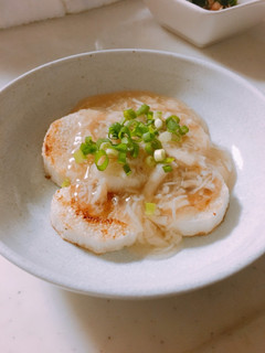 焼き長芋の和ダシ帆立あんかけ-レシピのメイン写真