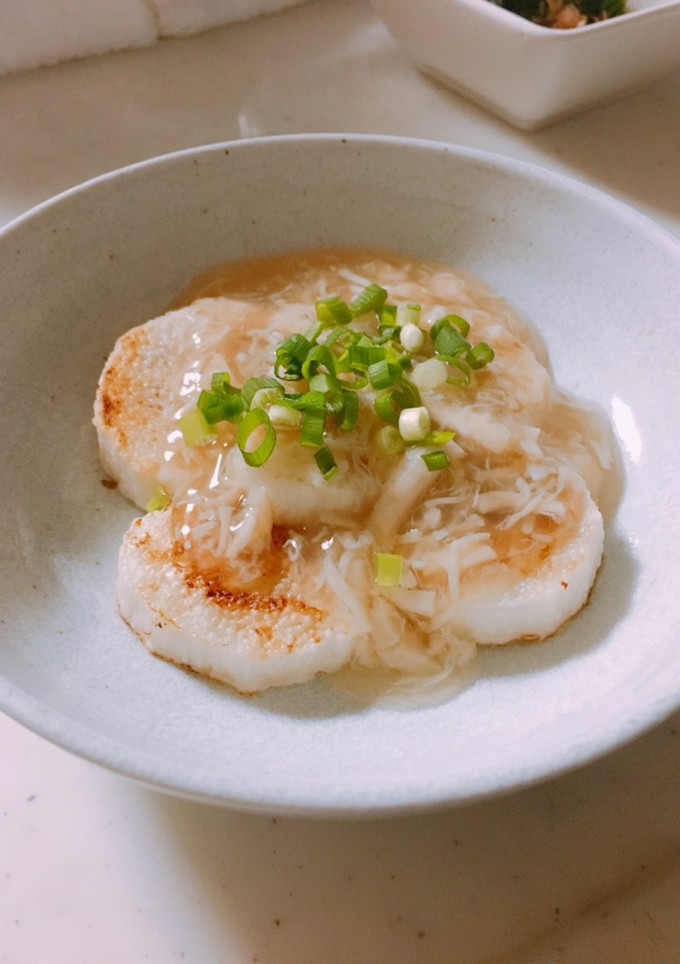 焼き長芋の和ダシ帆立あんかけ-レシピのメイン写真
