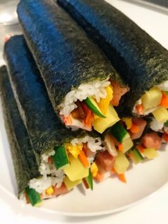 恵方巻きにも♪韓国海苔巻きキンパ-レシピのメイン写真