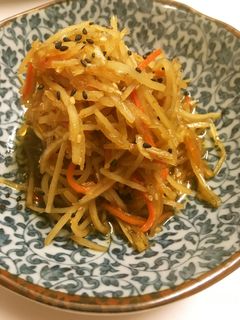 安直✩きんぴらごぼう-レシピのメイン写真