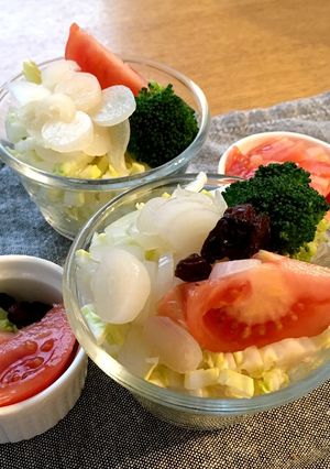 絶品！らっきょうサラダ-レシピのメイン写真