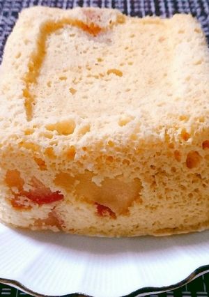 リンゴとクリームチーズのおから蒸しパン-レシピのメイン写真