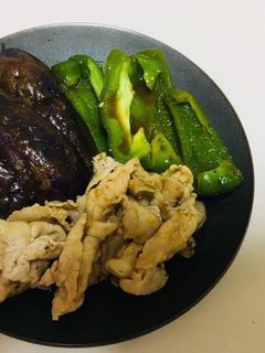 豚肉と茄子・ピーマンの生姜焼き-レシピのメイン写真