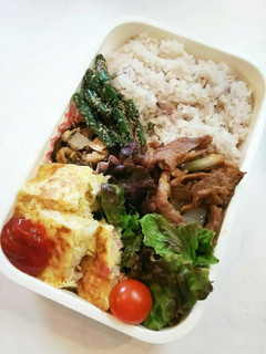 お弁当(1/16)作りおき!味噌豚弁当-レシピのメイン写真