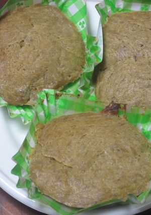 小麦ふすまmixで簡単バナナバターケーキ-レシピのメイン写真