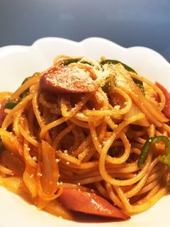 懐かしのナポリタン-レシピのメイン写真