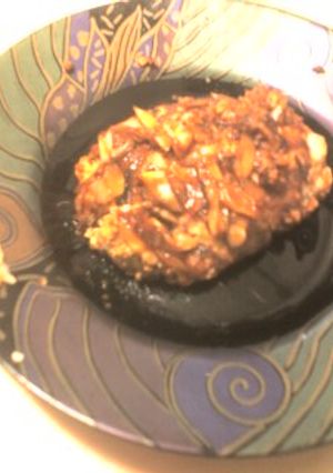 豆腐入り♪ねぎソースの照り焼きハンバーグ-レシピのメイン写真