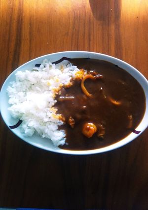 簡単手抜きだけど美味しいシーフードカレー-レシピのメイン写真