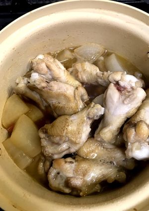鶏手羽元の煮込み-レシピのメイン写真