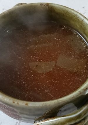カボチャで味噌スープ-レシピのメイン写真