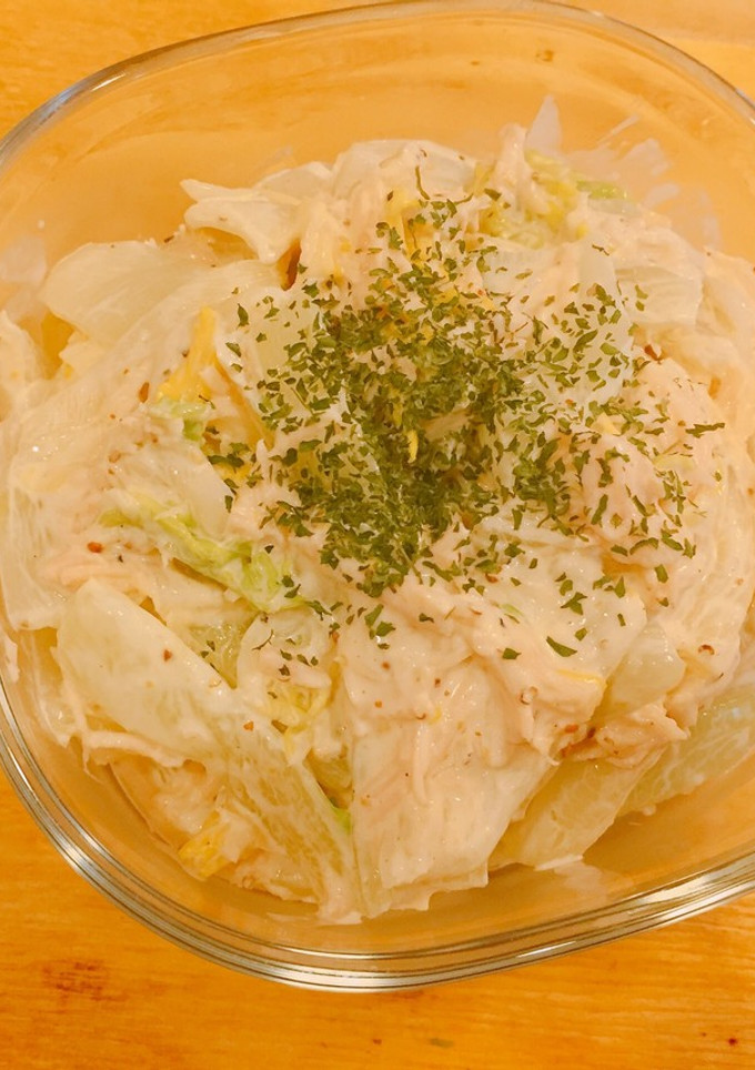 ❄︎作り置き♡白菜とチキンのマヨ和え❄︎-レシピのメイン写真
