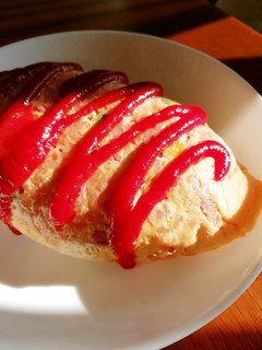 レンジでオムライス-レシピのメイン写真