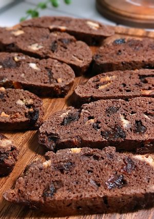 ココアとホワイトチョコのビスコッティ-レシピのメイン写真
