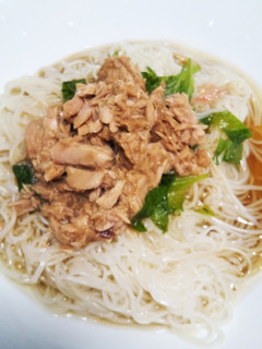 大葉とツナのそうめん-レシピのメイン写真