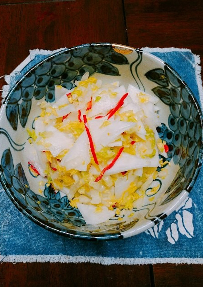 生だしで冬大根と白菜のさっぱりサラダ-レシピのメイン写真