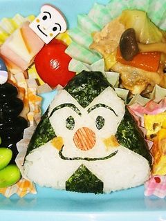 おむすびまん おにぎりまん?幼稚園お弁当-レシピのメイン写真