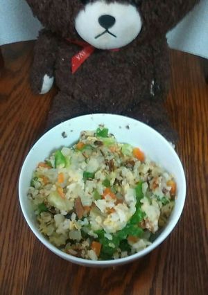 レタスと野菜の卵柚子胡椒チャーハン-レシピのメイン写真