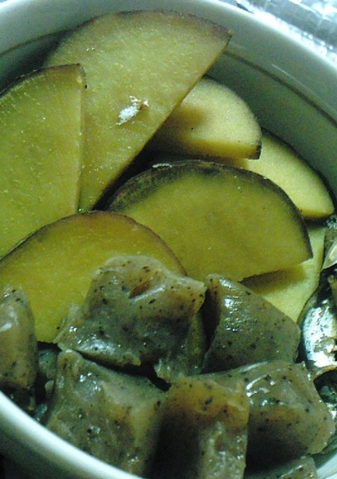 さつまいもとこんにゃくの炊いたん-レシピのメイン写真
