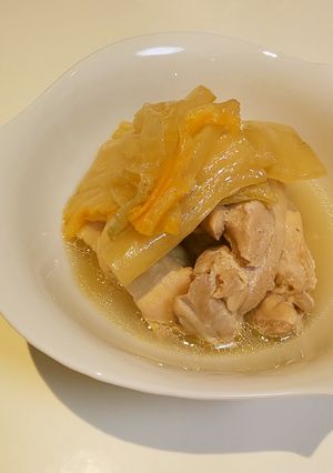 鶏肉と白菜の柚子煮込み-レシピのメイン写真
