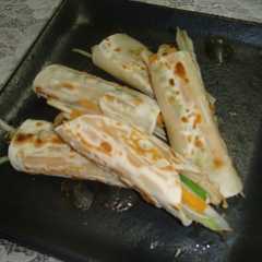 รูปของ 餃子の皮のパリパリ