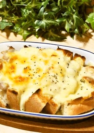 シチューが余ったら！速攻簡単パングラタン-レシピのメイン写真