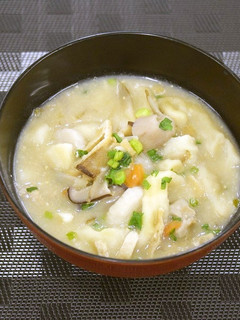 冬野菜のたっぷりだんご汁-レシピのメイン写真