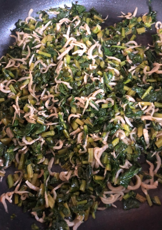 大根葉としらすのごま油炒め ご飯が進む-レシピのメイン写真