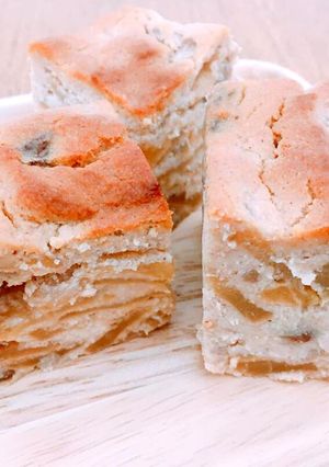林檎とレーズンのおからチーズケーキ-レシピのメイン写真