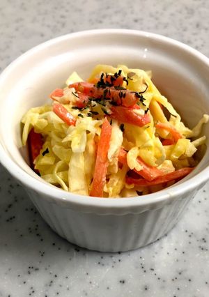 たくあんdeコールスローサラダ-レシピのメイン写真