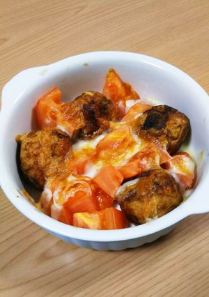 余ったたこ焼きリメイク！トマチーたこ焼き-レシピのメイン写真