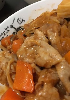 ケチャップで簡単酢豚!-レシピのメイン写真