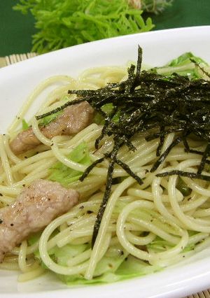 塩だれパスタ（健康食）-レシピのメイン写真