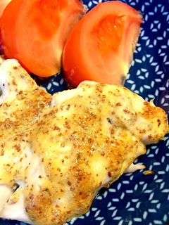 *鶏のささみで!マスタードマヨチキン*-レシピのメイン写真