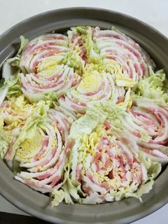 大量消費☆白菜のミルフィーユ大根おろし鍋-レシピのメイン写真