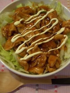 ケチャップ豚丼-レシピのメイン写真