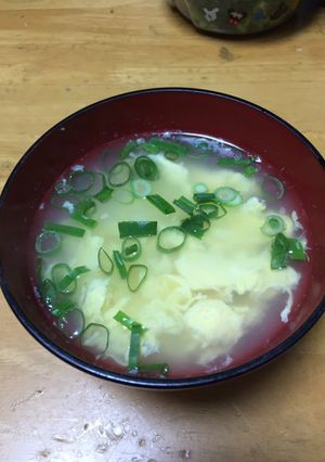 卵スープ-レシピのメイン写真