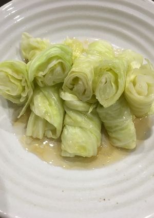 キャベツの甘酢ごま油-レシピのメイン写真