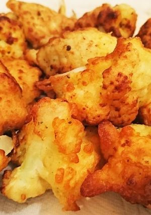 簡単カリフラワーのチーズフリッター-レシピのメイン写真