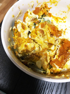 カボチャの煮物サラダ-レシピのメイン写真