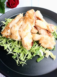 塩麹にんにく鶏むね肉の炒め物-レシピのメイン写真
