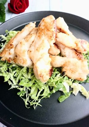 塩麹にんにく鶏むね肉の炒め物-レシピのメイン写真