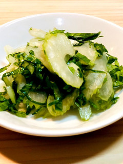セロリの酢の物-レシピのメイン写真