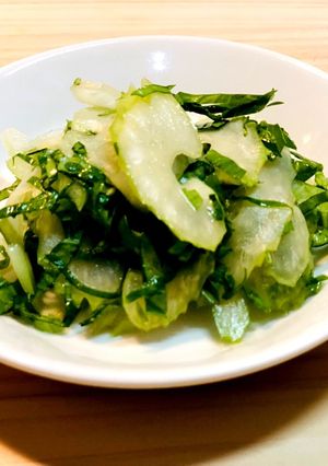 セロリの酢の物-レシピのメイン写真