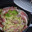 ストウブで作る白菜と豚のミルフィーユ