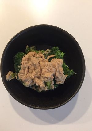 ブロッコリーとツナの煮物-レシピのメイン写真