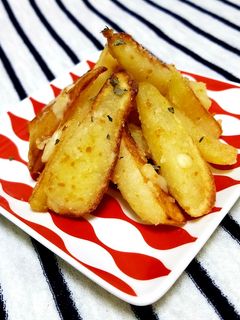 サクサク揚げないポテトフライ♡簡単美味♪-レシピのメイン写真