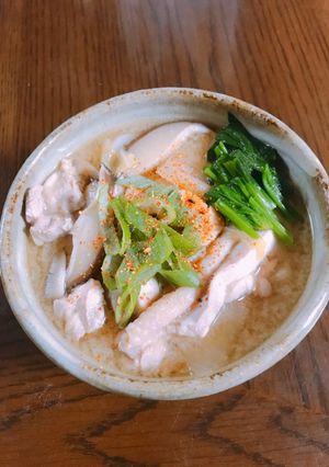 簡単美味しい☆鶏味噌うどん-レシピのメイン写真