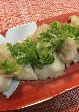 水晶鶏のネギ塩ダレ-レシピのメイン写真