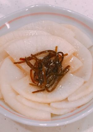 塩こうじと塩こんぶで、ピリ辛大根漬け！-レシピのメイン写真