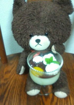 グリーンティープディング‼-レシピのメイン写真